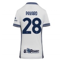 Inter Milan Benjamin Pavard #28 Replika Bortatröja Dam 2024-25 Kortärmad